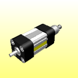 OSP-E..STR - Electric linear actuator with trapezoidal screw and extending rod