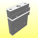 S10-1/4 - Adapterplatte fuer Einzelventil Baureihe S10