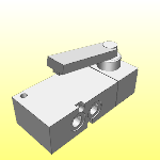 Rotary lever valves G1/8 - G1/2 - Valvola rotante G1/4 - G1/2
