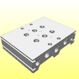 RPSL-S9-1/8-1/4 - RPS-Poppet valve plate for S9-valve