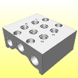 RPSL-S10-1/8-1/4 - RPS-Poppet valve plate for S10-valve